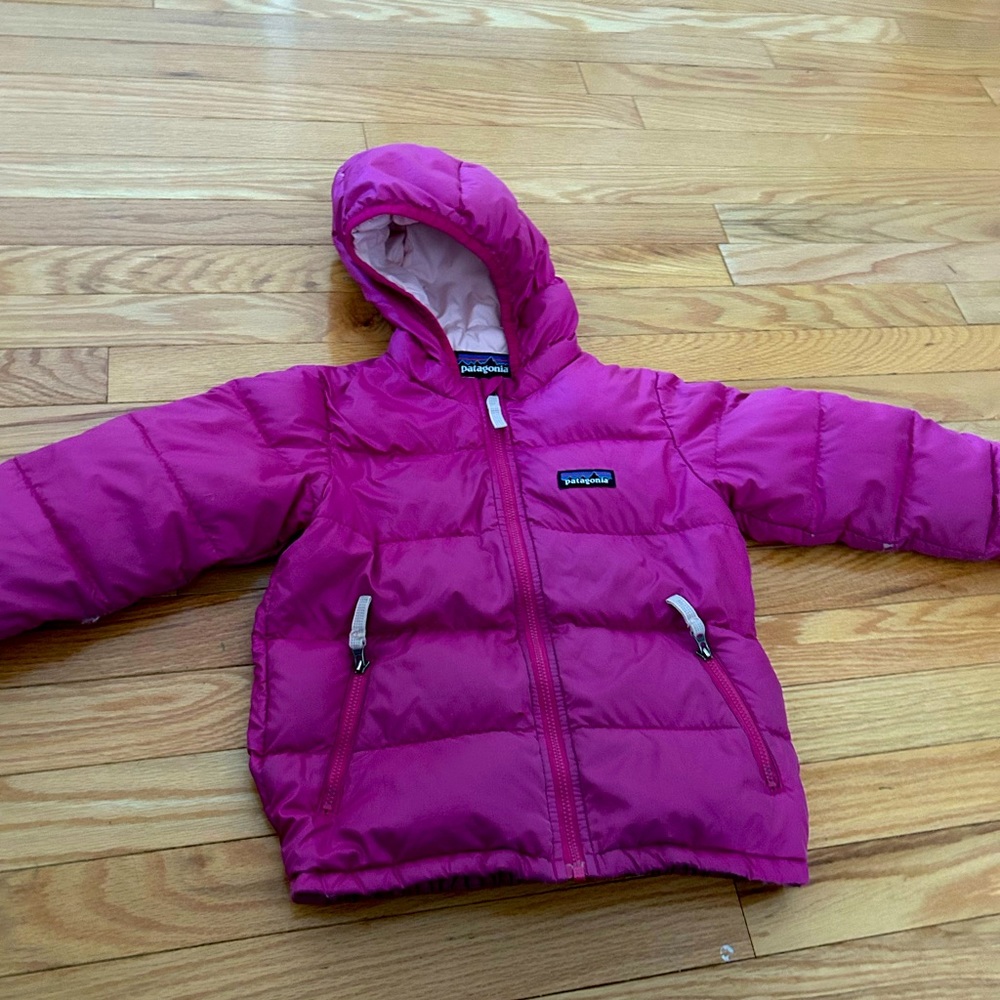 Pink high loft Patagonia Coat 4T